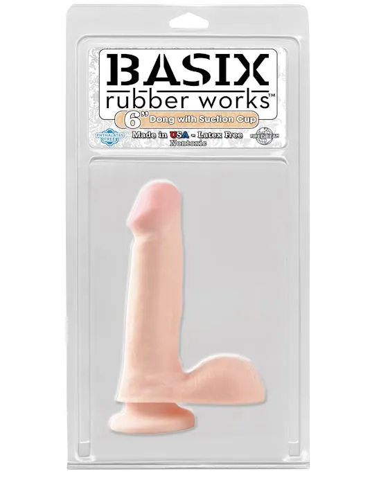 Basix 6 Inch Suction Cup Dildo | Basix Dildos Basix 6 Inch Suction Cup Dildo | Basix Dildos