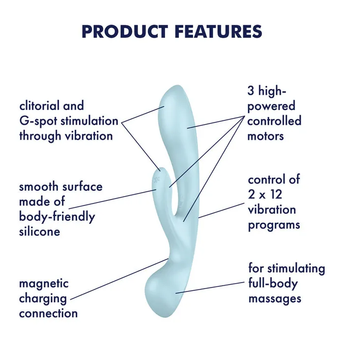 Vibrators | Satisfyer Triple Oh - Satisfyer Vibrators | Satisfyer Triple Oh - Satisfyer