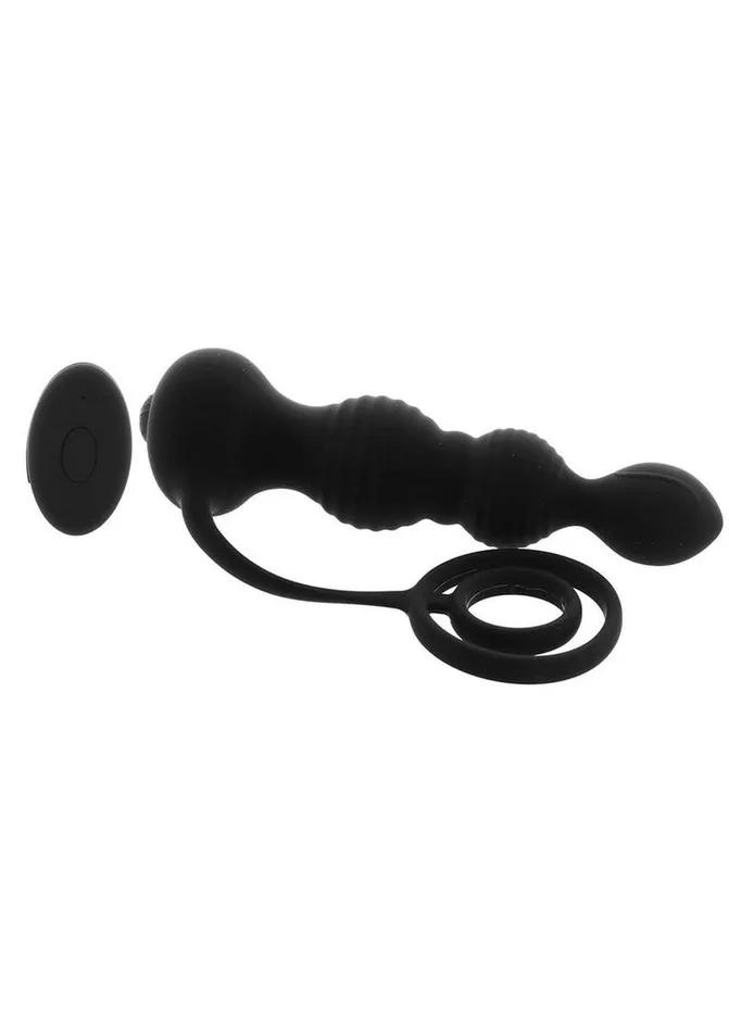 Male Sex Toys | Anal Ese Anal-Ese Silicone Rechargeable Anal Plug and Cock Ring with Remote Control Male Sex Toys | Anal Ese Anal-Ese Silicone Rechargeable Anal Plug and Cock Ring with Remote Control
