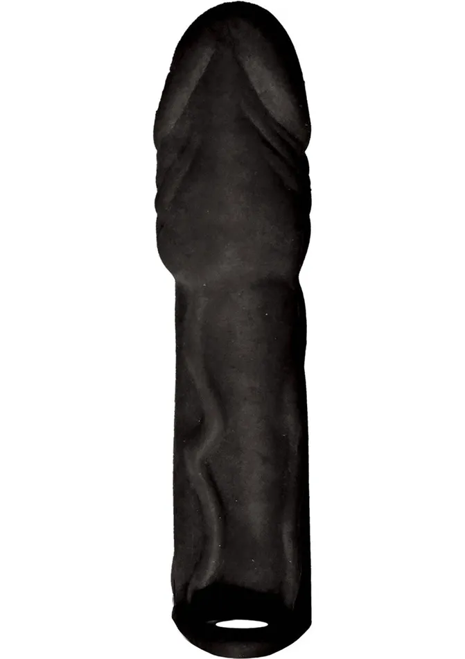 Male Sex Toys Skinsations Skinsations Black Diamond Husky Lover Extension Sleeve with Scrotum Strap Male Sex Toys Skinsations Skinsations Black Diamond Husky Lover Extension Sleeve with Scrotum Strap