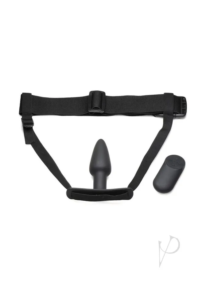 Master Series Male Sex Toys Master Series BumTastic 28x Rechargeable Silicone Anal Plug with Harness and Remote Control Master Series Male Sex Toys Master Series BumTastic 28x Rechargeable Silicone Anal Plug with Harness and Remote Control