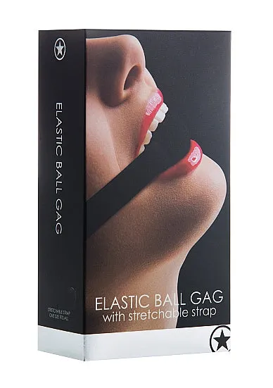 Shots Ouch! Male Sex Toys | Elastic Ball Gag Shots Ouch! Male Sex Toys | Elastic Ball Gag
