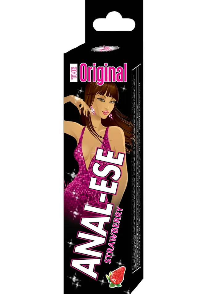 Anal Ese Anal AnalEse Desensitizing Anal Gel 5oz Strawberry Flavor Anal Ese Anal AnalEse Desensitizing Anal Gel 5oz Strawberry Flavor