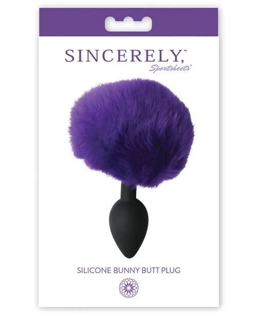 Anal Sincerely Silicone Bunny Butt Plug Sincerely