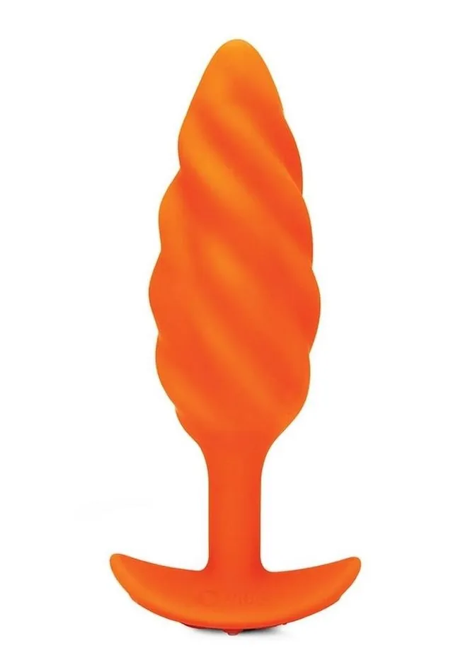 BVibe Swirl Textured Rechargeable Silicone Anal Plug bVibe Male Sex Toys BVibe Swirl Textured Rechargeable Silicone Anal Plug bVibe Male Sex Toys