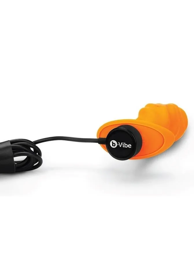 BVibe Swirl Textured Rechargeable Silicone Anal Plug bVibe Male Sex Toys BVibe Swirl Textured Rechargeable Silicone Anal Plug bVibe Male Sex Toys
