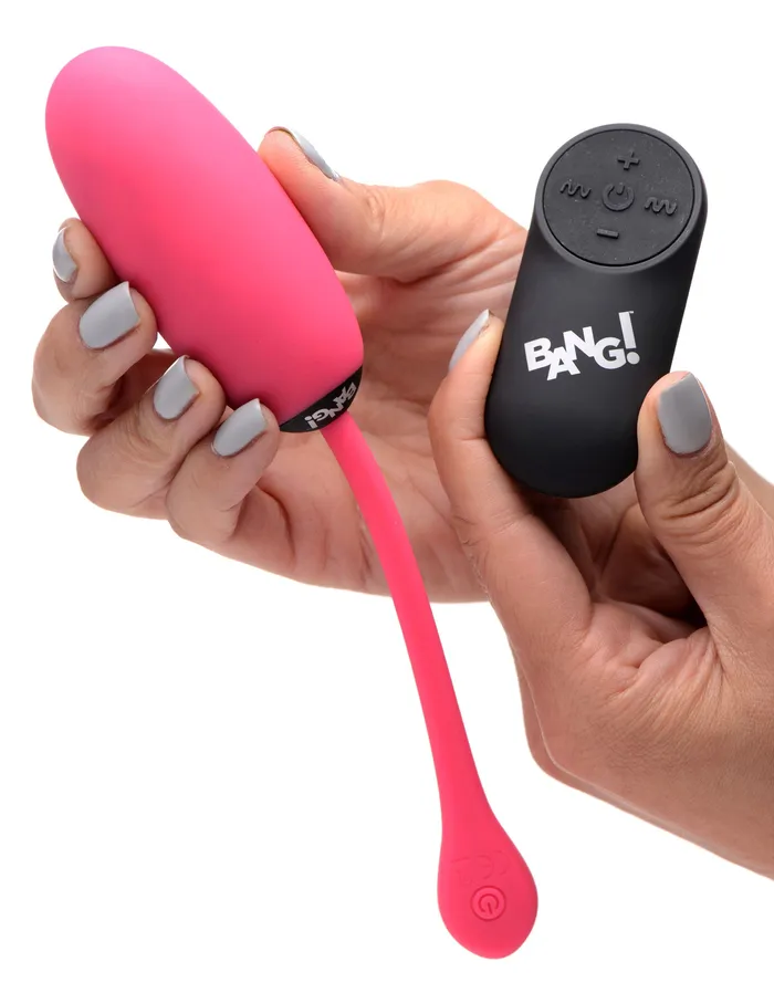 Bang Anal Bang 28x Plush Egg and Remote