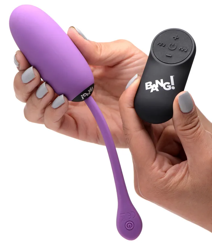 Bang Anal Bang 28x Plush Egg and Remote
