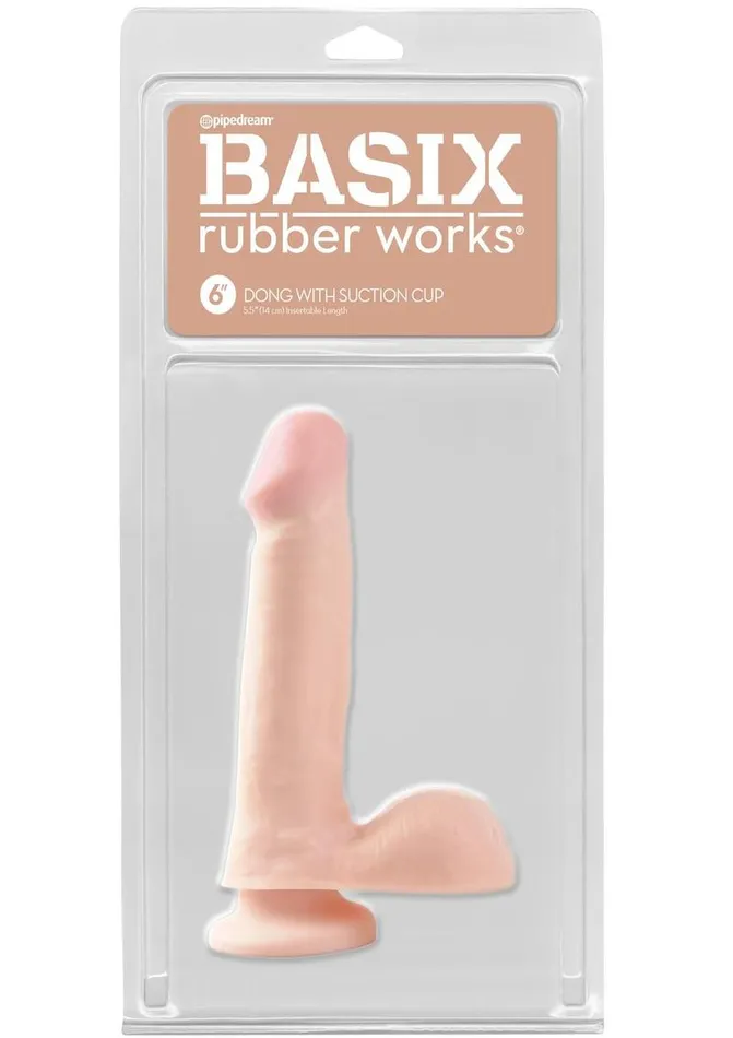 Basix Rubber Works Basix Dong with Suction Cup Female Sex Toys Basix Rubber Works Basix Dong with Suction Cup Female Sex Toys