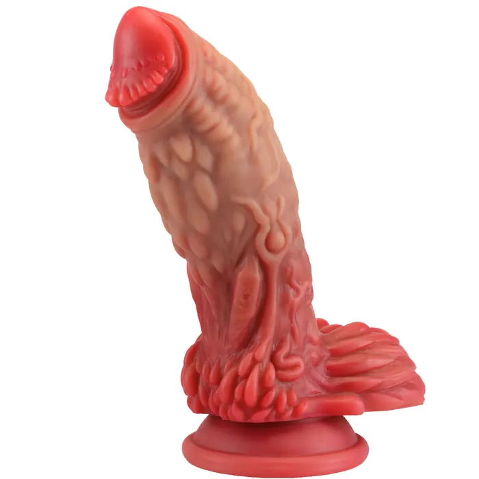 BeBuZZed Bebuzzed 8 Alien Premium Liquid Silicone Dildo with Suction Cup Female Sex Toys BeBuZZed Bebuzzed 8 Alien Premium Liquid Silicone Dildo with Suction Cup Female Sex Toys
