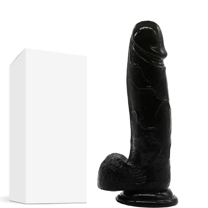 BeBuZZed Female Sex Toys Bebuzzed Happy 8 Realistic Dildo Veined Balls Suction Cup Black BeBuZZed Female Sex Toys Bebuzzed Happy 8 Realistic Dildo Veined Balls Suction Cup Black