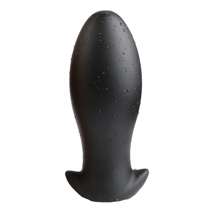 BeBuZZed Male Sex Toys Bebuzzed DINO EGG Anal Plug Liquid Silicone XL 21cm Black BeBuZZed Male Sex Toys Bebuzzed DINO EGG Anal Plug Liquid Silicone XL 21cm Black