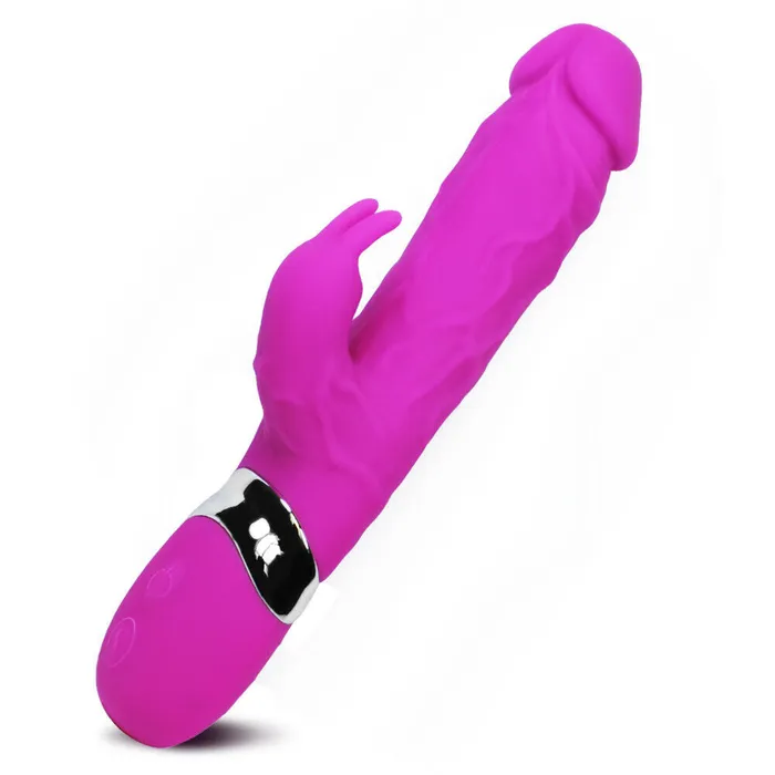 Bebuzzed Mr Veins GSpot Rabbit Vibrator Clitoral Stimulator USB Pink BeBuZZed Vibrators