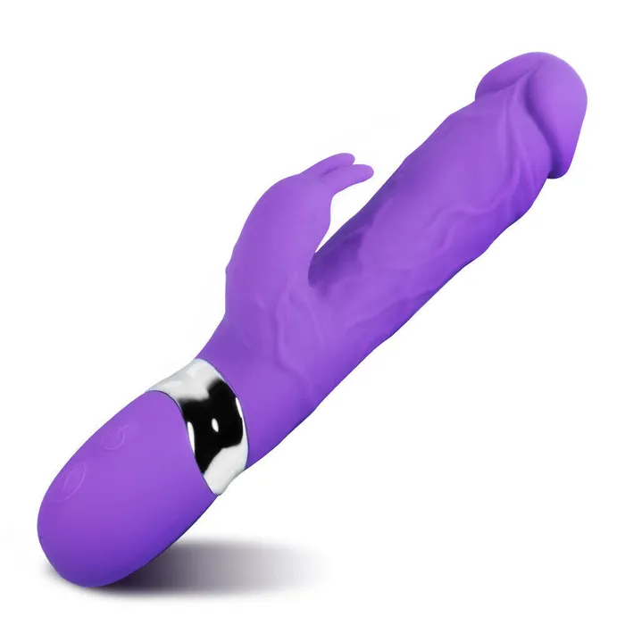 Bebuzzed Mr Veins GSpot Rabbit Vibrator Clitoral Stimulator USB Purple BeBuZZed Vibrators