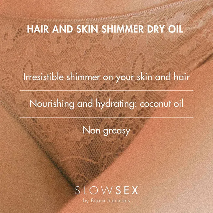 Bijoux Indiscrets Slow Sex Hair Skin Shimmer Dry Oil Bijoux Indiscrets Couples Bijoux Indiscrets Slow Sex Hair Skin Shimmer Dry Oil Bijoux Indiscrets Couples