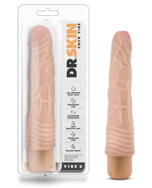 Blush Novelties Dr Skin Vibe 2 Beige Vibrators