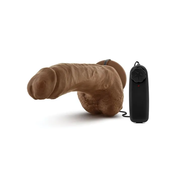 Blush Novelties Female Sex Toys Coverboy The Boxer 9 Vibrating Cock Mocha