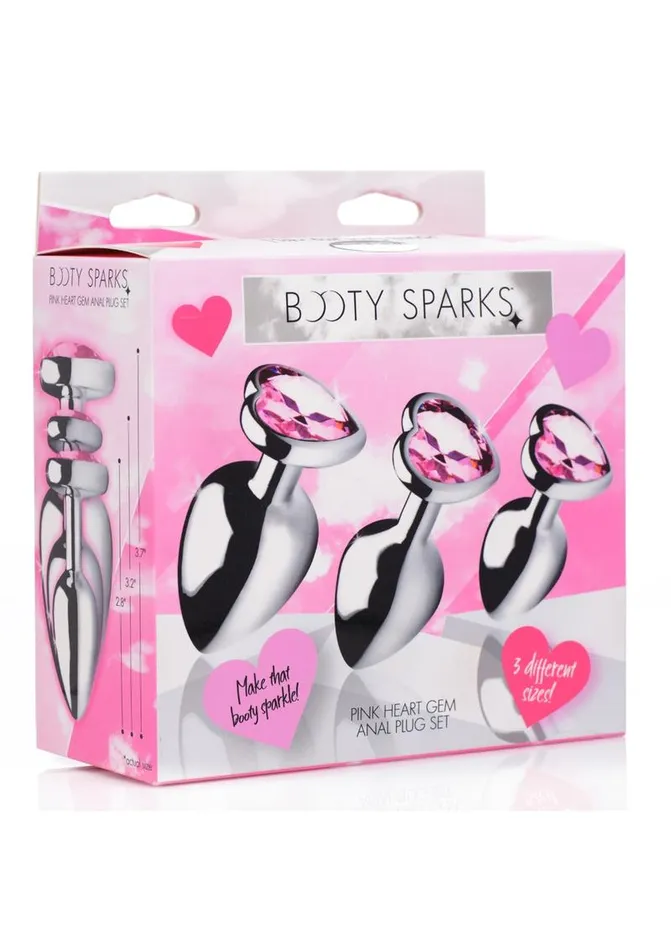 Booty Sparks Male Sex Toys Booty Sparks Heart Gem Anal Plug