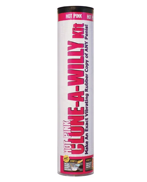 CloneAWilly Kit Vibrating Hot Pink Empire Labs Vibrators