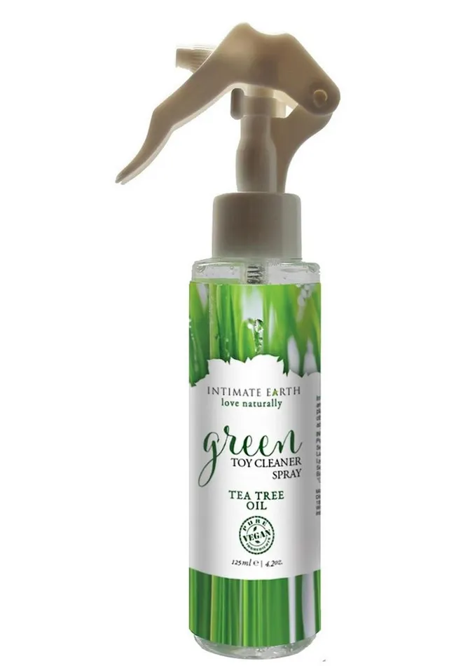 Couples Intimate Earth Green Toy Cleaner Spray Tea Tree Oil Intimate Earth Couples Intimate Earth Green Toy Cleaner Spray Tea Tree Oil Intimate Earth