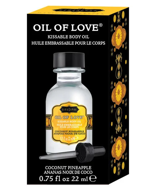 Couples Kama Sutra Kama Sutra Oil of Love Foreplay Oil 75 oz Coconut Pineapple Couples Kama Sutra Kama Sutra Oil of Love Foreplay Oil 75 oz Coconut Pineapple