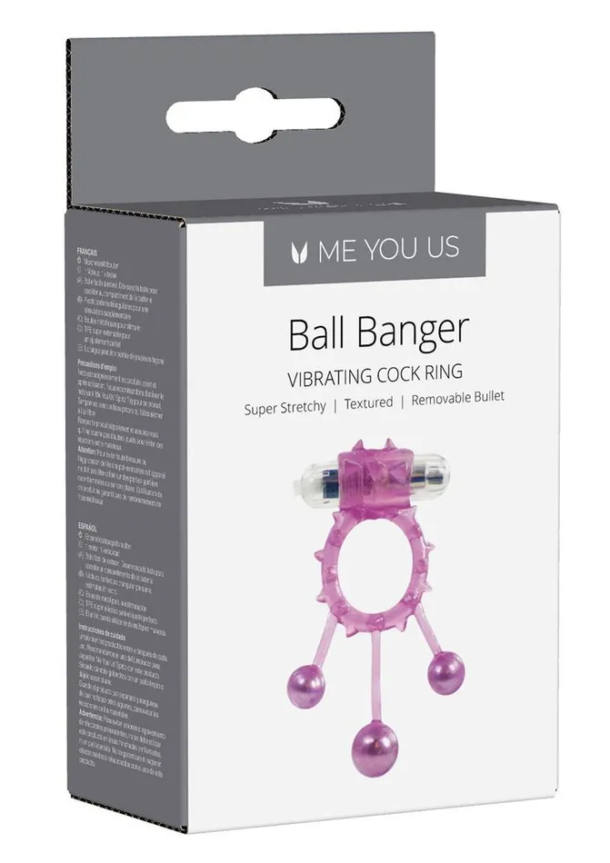 Couples Me You Us ME YOU US Ball Banger Vibrating Cock Ring Couples Me You Us ME YOU US Ball Banger Vibrating Cock Ring
