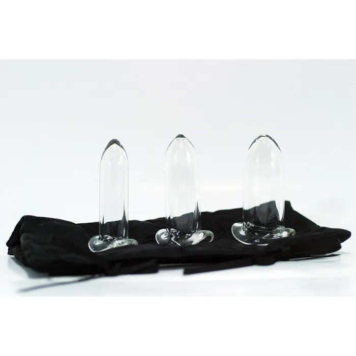 Crystal Delights Anal Crystal Delights Dilator Set of 3 Crystal Delights Anal Crystal Delights Dilator Set of 3