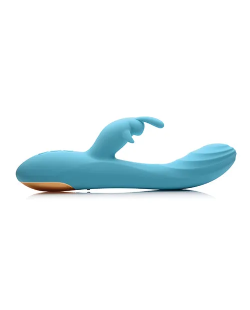 Curve Novelties Vibrators Power Bunnies Snuggles 10X Rabbit Blue