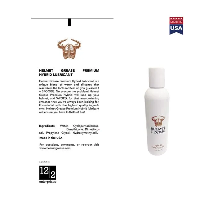 Dec2 Enterprises INC Lubricants Helmet Grease Hybrid Lubricant 34 oz