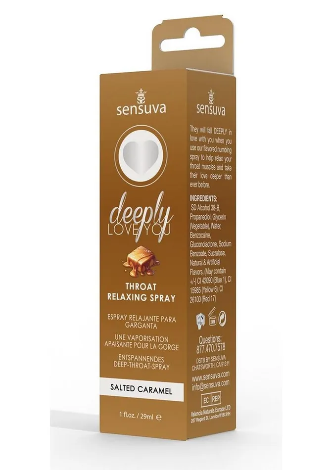 Deeply Love You Throat Relaxing Spray Salt Caramel Deeply Love You Vibrators Deeply Love You Throat Relaxing Spray Salt Caramel Deeply Love You Vibrators