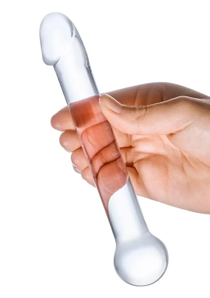 Dildos Glas Glas Realistic Head Glass Dildo Dildos Glas Glas Realistic Head Glass Dildo