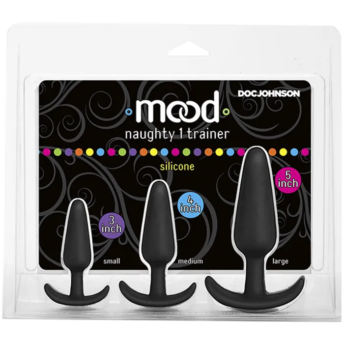 Doc Johnson Anal Mood Naughty 1 Anal Trainer Set 3pc