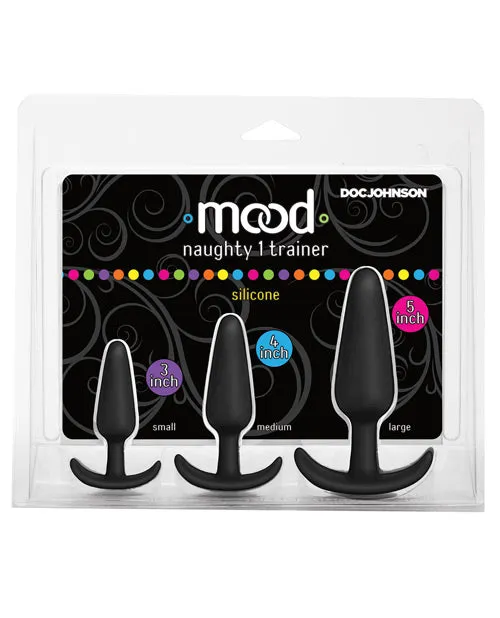 Doc Johnson Anal Mood Naughty 1 Anal Trainer Set 3pc