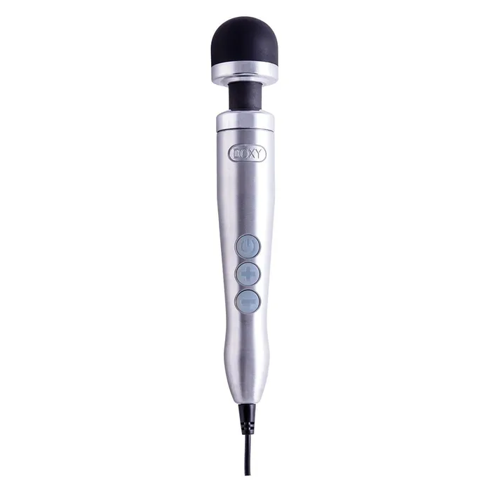Doxy Female Sex Toys Doxy Die Cast 3 Compact Wand Vibrator Brushed Metal Doxy Female Sex Toys Doxy Die Cast 3 Compact Wand Vibrator Brushed Metal