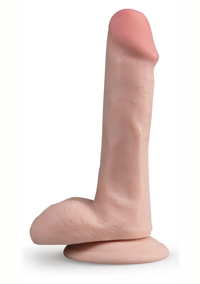 Dr Skin Dr Skin Plus Posable Dildo with Balls and Suction Cup Dildos Dr Skin Dr Skin Plus Posable Dildo with Balls and Suction Cup Dildos
