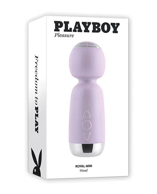 Evolved Novelties INC Female Sex Toys Playboy Pleasure Royal Mini Wand Opal Evolved Novelties INC Female Sex Toys Playboy Pleasure Royal Mini Wand Opal