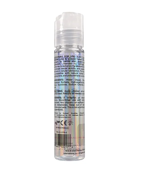 Evolved Novelties INC Lubricants Playboy Pleasure Slick Lubricant 1 oz Cupcake