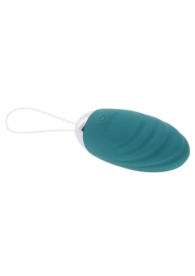 Evolved Oval Office Rechargeable Silicone Egg with Remote Female Sex Toys