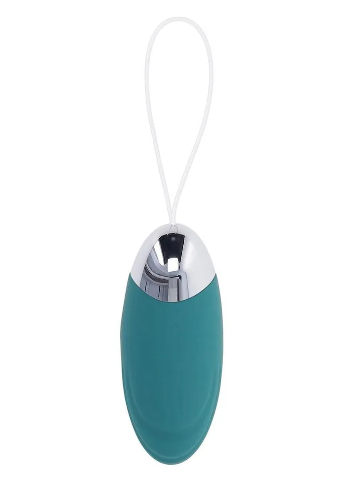 Evolved Oval Office Rechargeable Silicone Egg with Remote Female Sex Toys