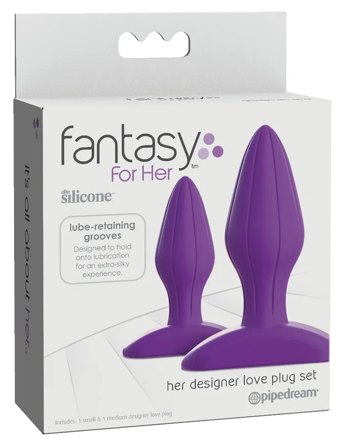 Fantasy for Her Designer Love Plug Set Pipedream Anal