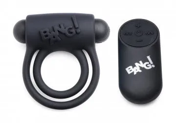 Female Sex Toys BANG Silicone Cock 1 black Ring With Remote Control Vibrator Nice and nasty Bz Female Sex Toys BANG Silicone Cock 1 black Ring With Remote Control Vibrator Nice and nasty Bz
