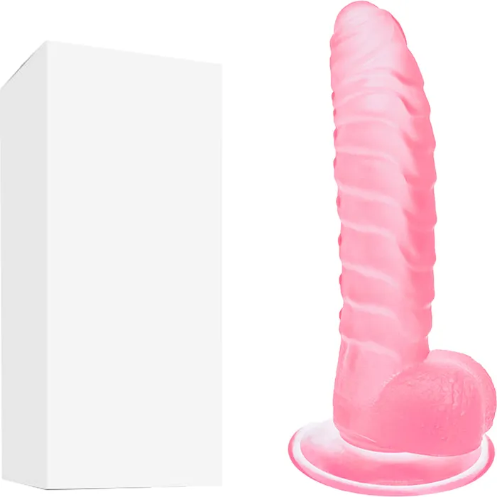 Female Sex Toys BeBuZZed Bebuzzed Dino Ribbed Dildo with Balls Suction Cup Base Pink Female Sex Toys BeBuZZed Bebuzzed Dino Ribbed Dildo with Balls Suction Cup Base Pink