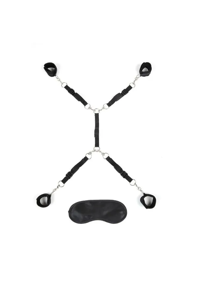 Female Sex Toys Lux Fetish Lux Fetish Bed Spreader Restraint System