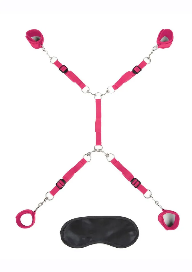 Female Sex Toys Lux Fetish Lux Fetish Bed Spreader Restraint System