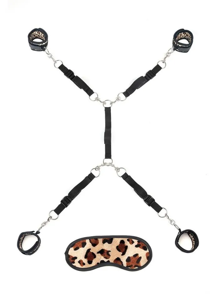 Female Sex Toys Lux Fetish Lux Fetish Bed Spreader Restraint System