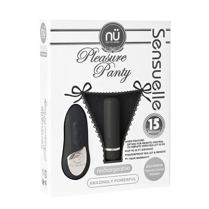 Female Sex Toys Nu Sensuelle Pleasure Panty Bullet w Remote Control 15Function Nu Sensuelle Female Sex Toys Nu Sensuelle Pleasure Panty Bullet w Remote Control 15Function Nu Sensuelle