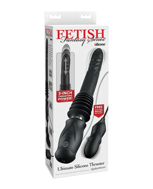Female Sex Toys Pipedream Products Fetish Fantasy Series Ultimate Silicone Thruster Black Female Sex Toys Pipedream Products Fetish Fantasy Series Ultimate Silicone Thruster Black