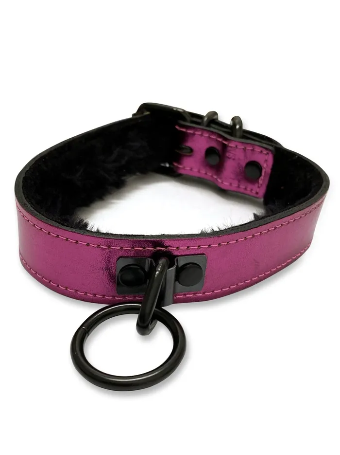 Fleece Lined Collar Pink Kookie International Vibrators Fleece Lined Collar Pink Kookie International Vibrators