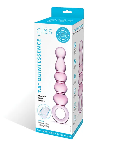 Glas Quintessence Beaded Glass Anal Slider Glas Anal