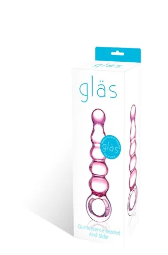 Glas Quintessence Beaded Glass Anal Slider Glas Anal